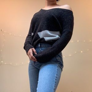 Cute glitter sweater